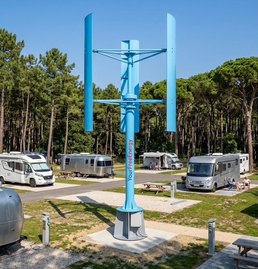 Installazione micro eolico per piazzali e strutture ricettive